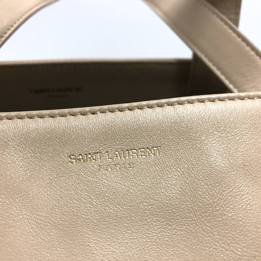 SAINT LAURENT Beige Tote Bag - Picture 8 of 15